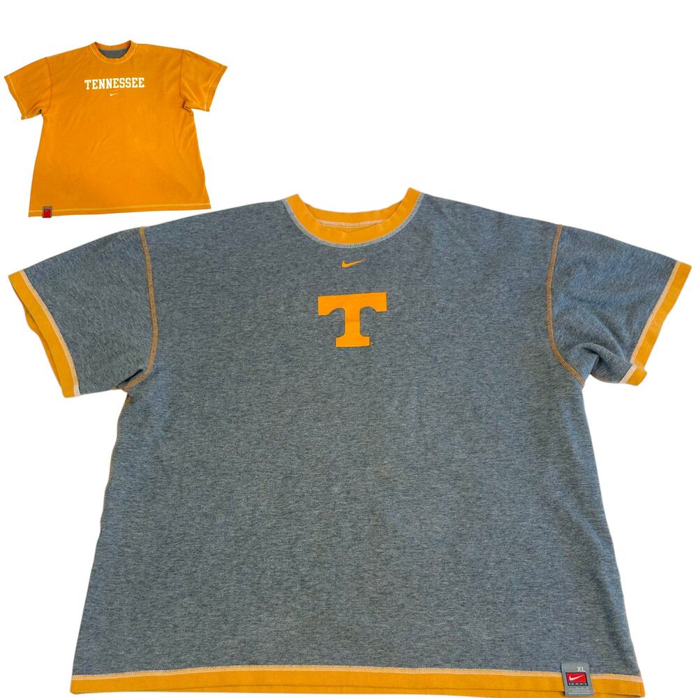 Tennessee Volunteers Mens XL Shirt Nike Team Reversible 100% Cotton